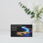 クール車のサービス 名刺 (スタンド正面)