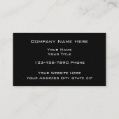 クール車のサーモダンビス 名刺 (裏面)