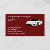 クール車のテーマ 名刺 (正面)