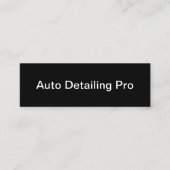 クール車の予算名刺 スキニー名刺 (正面)