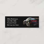 クール車の予算名刺 スキニー名刺 (裏面)