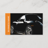 クール車の名刺テンプレート 名刺 (正面)