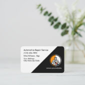 クール車の名刺デザイン 名刺 (スタンド正面)