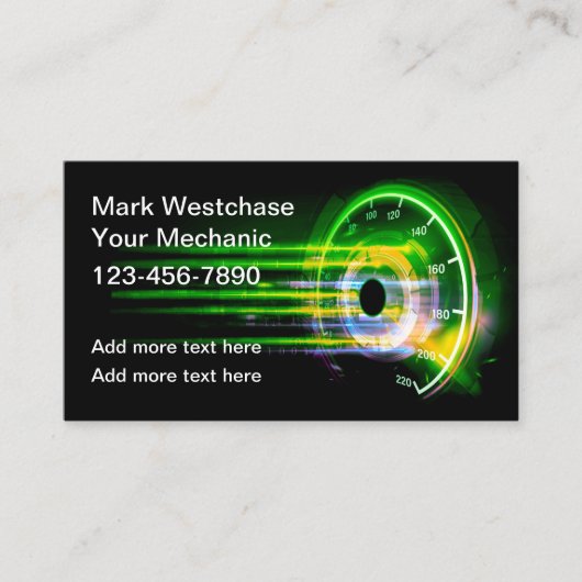 クール車の名刺 名刺 (正面)