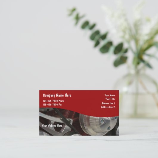 クール車の名刺 名刺 (スタンド正面)