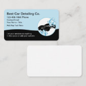 クール車の詳細カスタム 名刺 (正面/裏面)