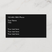 クール車の車気に 名刺 (裏面)