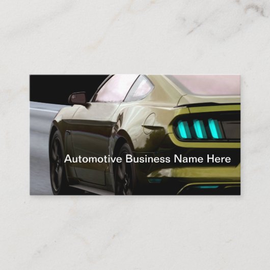 クール車の車気に 名刺 (正面)