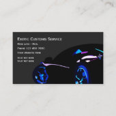 クール車の車 名刺 (正面)