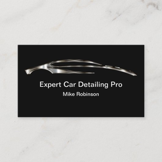 クール車のMobile Detailing Pro 名刺 (正面)