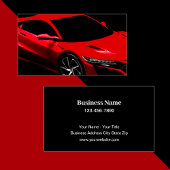 クール車のServices名刺テンプレート 名刺