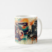 クール車 コーヒーマグカップ (正面右)