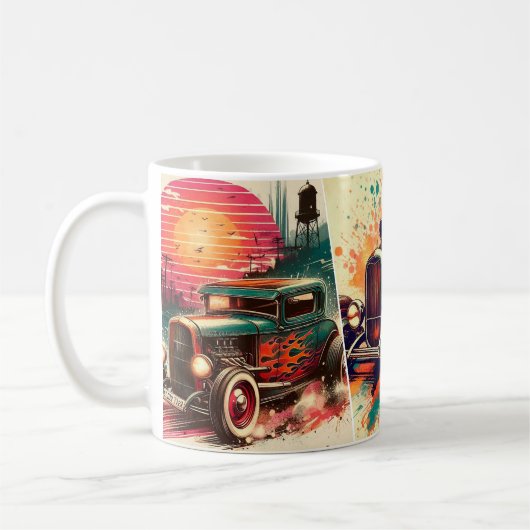 クール車 コーヒーマグカップ (左)