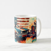 クール車 コーヒーマグカップ (正面右)