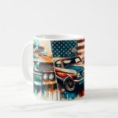 クール車 コーヒーマグカップ (正面左)