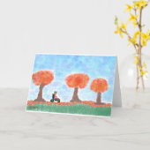 クール転が葉人 カード (黄色い花)