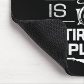 クール退職した狩りは退職計画魚釣り マウスパッド (コーナー)