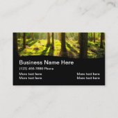 クール造園両面名刺 名刺 (裏面)