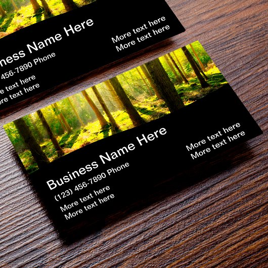 クール造園両面名刺 名刺