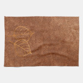 クール銅テクスチ葉ャタオル キッチンタオル (横)