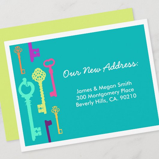 クール鍵 |新しいアドレスのお知らせ 案内状