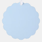 クール雪だるまブメリーリークリスマカスタムスファミリー オーナメントカード (裏面)