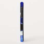 クール青いパ芸術的ターン! Case-Mate iPhoneケース (裏面/左)