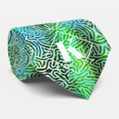 クール青と緑 ネクタイ (ロール)