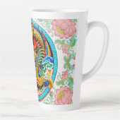 クール龍伝統的の木 カフェラテマグ (右)