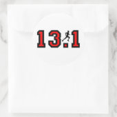 クール13.1ハーフマラソン ラウンドシール (バッグ)