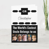 クール5歳の白黒 カード (正面)