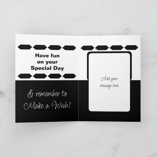 クール5歳の白黒 カード (内部)