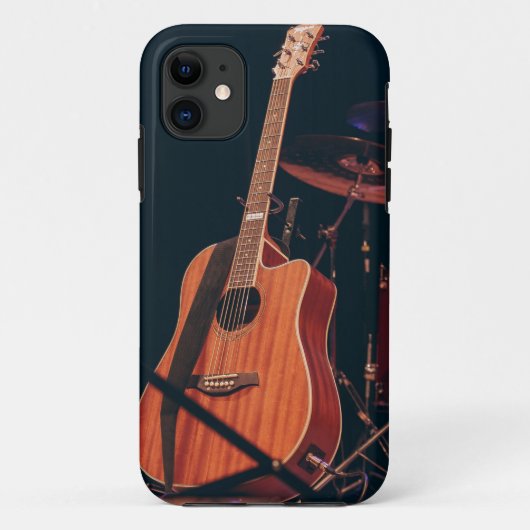 クール アコースティックギター Case-Mate iPhoneケース (裏面)