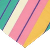 クール、カラフル80s/90sレトロ設計 テーブルクロス (アングル)