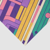 クール、カラフル80s/90sレトロ設計 薄葉紙 (詳細)