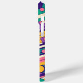 クール、カラフル80s/90sレトロ設計 Case-Mate iPhoneケース (裏面 / 左)