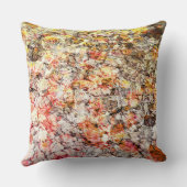 クール,カラフル·抽象芸術·バックグラウンド クッション (裏面)