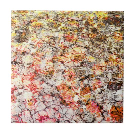 クール,カラフル·抽象芸術·バックグラウンド タイル (正面)