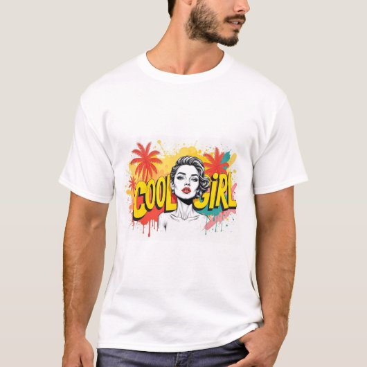 クール ガール  Tシャツ (正面)