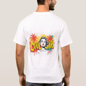 クール ガール  Tシャツ (裏面)