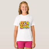 クール ガール Tシャツ (正面フル)