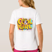 クール ガール Tシャツ (裏面)