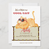 クール・キャット 招待状 (正面)