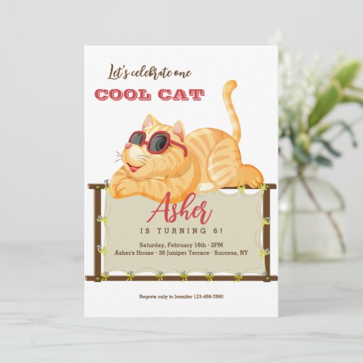 クール・キャット 招待状 (スタンド正面)