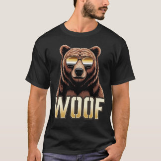 クール ゲイ ベア プライド ベア プライド フラッグ ワオ Tシャツ