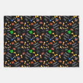 クール&サッカーユニークハッピー・ファーザー・デイ ラッピングペーパーシート (正面3)