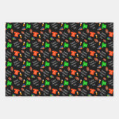 クール&サッカーユニークハッピー・ファーザー・デイ ラッピングペーパーシート (正面2)