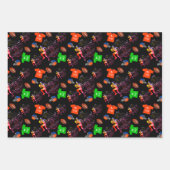 クール&サッカーユニークハッピー・ファーザー・デイ ラッピングペーパーシート (正面)