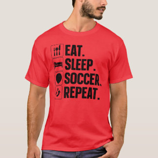 クール サッカー アート チーム スポーツ サッカー プレーヤー 男の子 Tシャツ