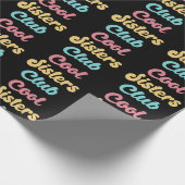 クール・シスターズ・クラブⅡ ラッピングペーパー (角)